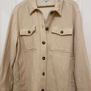 Madewell button up Jacket